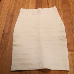 Yigal azrouel white skirt